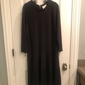Black knit Kate Spade dress size XL